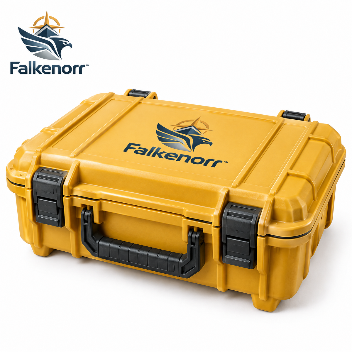 Falkenorr™ StormVault Waterproof Emergency Box – Sealed Portable Storage Case for Emergency Gear, Documents & Outdoor Supplies